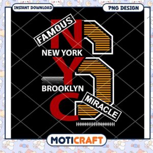 NYC Brooklyn Design PNG Famous Miracle