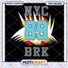 NYC 89 BRK PNG Design Instant Download