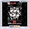NYC 96 Edition PNG Design Graphic