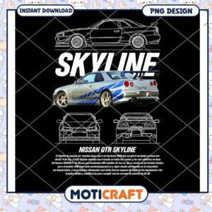 Nissan Skyline R32 PNG Design