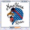 New York Tiger Rider PNG Design