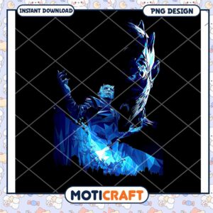 Night King PNG Design, Instant Download