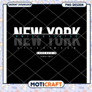New York City Streetwear PNG Design