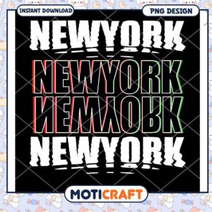 New York City PNG Design Download