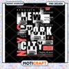 New York City PNG Design Fashion Graphic