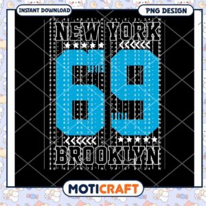New York Brooklyn Design PNG