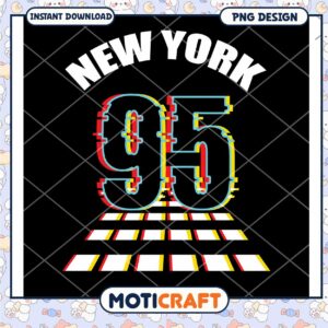 New York 95 PNG Design Download