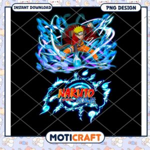 Naruto PNG Design Instant Download