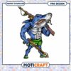 Muscular Shark PNG Design Instant Download 1 Muscular Shark PNG Design Instant Download