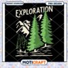 Mountain Exploration PNG Design