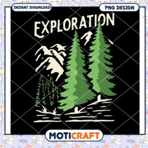 Mountain Exploration PNG Design