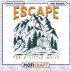 Mountain Cabin Escape PNG Design