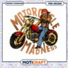 Motorcycle Madness PNG Design