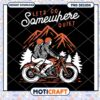 Motorcycle Couple PNG Design
