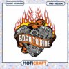Motorcycle Engine PNG Born to Ride