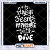 Motivational Quote PNG Design