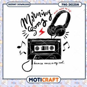 Morning Songs Cassette Tape PNG
