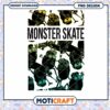 Monster Skate PNG Design Instant Download