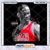 Michael Jordan Bulls PNG Design