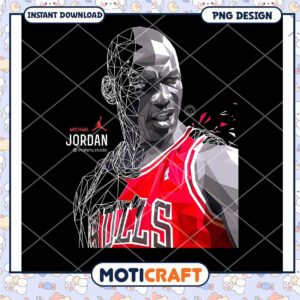 Michael Jordan Bulls PNG Design