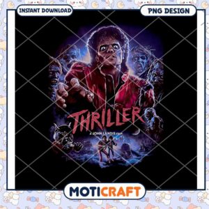 Michael Jackson Thriller PNG Design