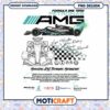 Mercedes AMG Petronas F1 PNG Design