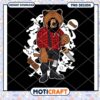 Lumberjack Bear PNG Design Instant Download