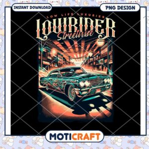 Lowrider Streetwise PNG Design
