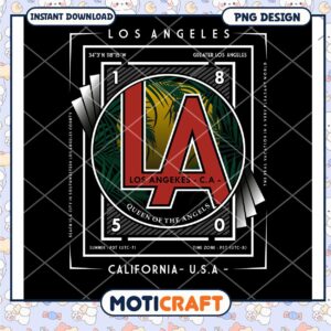 Los Angeles PNG Design LA Graphic