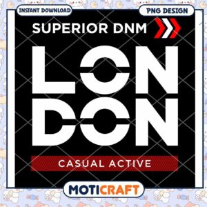 London Casual Active PNG Design