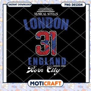 London 31 England PNG Design