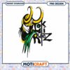 Loki PNG Design Instant Download