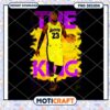 LeBron James PNG The King Lakers Design