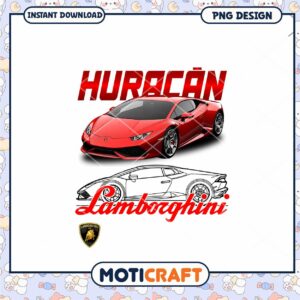 Lamborghini Huracán PNG Design