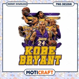 Kobe Bryant Lakers PNG Design