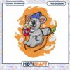 Koala Coffee PNG Design Instant Download