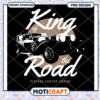 King of the Road Vintage Car PNG