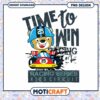 Kids Racing Bear PNG Design