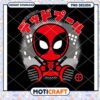 Kawaii Deadpool PNG Design