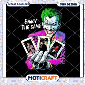 Joker PNG Enjoy the Game Design