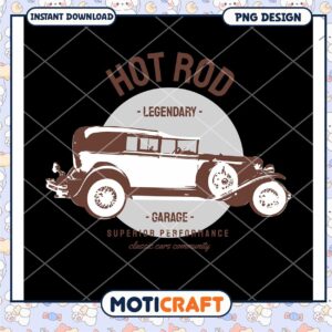 Hot Rod PNG Legendary Classic Car Design