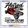 Hot Rod PNG Design Vintage Racer Graphic