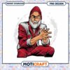 Hipster Santa PNG Design Download