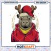 Hippopotamus Christmas PNG Design