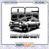 High Speed Drift Car PNG Design