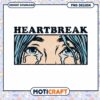 Heartbreak PNG Design Instant Download