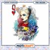 Harley Quinn PNG Design, Queen of Chaos
