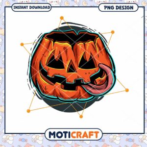 Halloween Pumpkin PNG Design