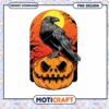 Halloween Pumpkin Raven PNG Design