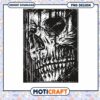 Grunge Skull PNG Design Instant Download